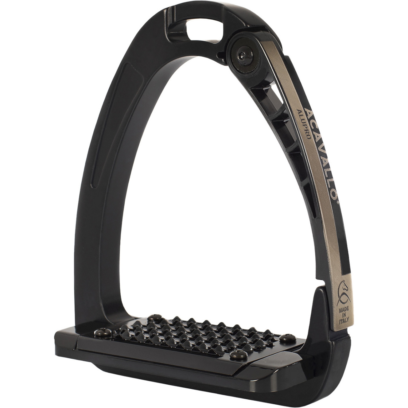2026 Acavallo Arena Alupro Stirrups AC607 - Total Black